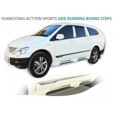 NEW AUTOGARND SIDE RUNNING BOARD STEPS FOR SSANGYONG ACTION SPORT 2005-11 MNR